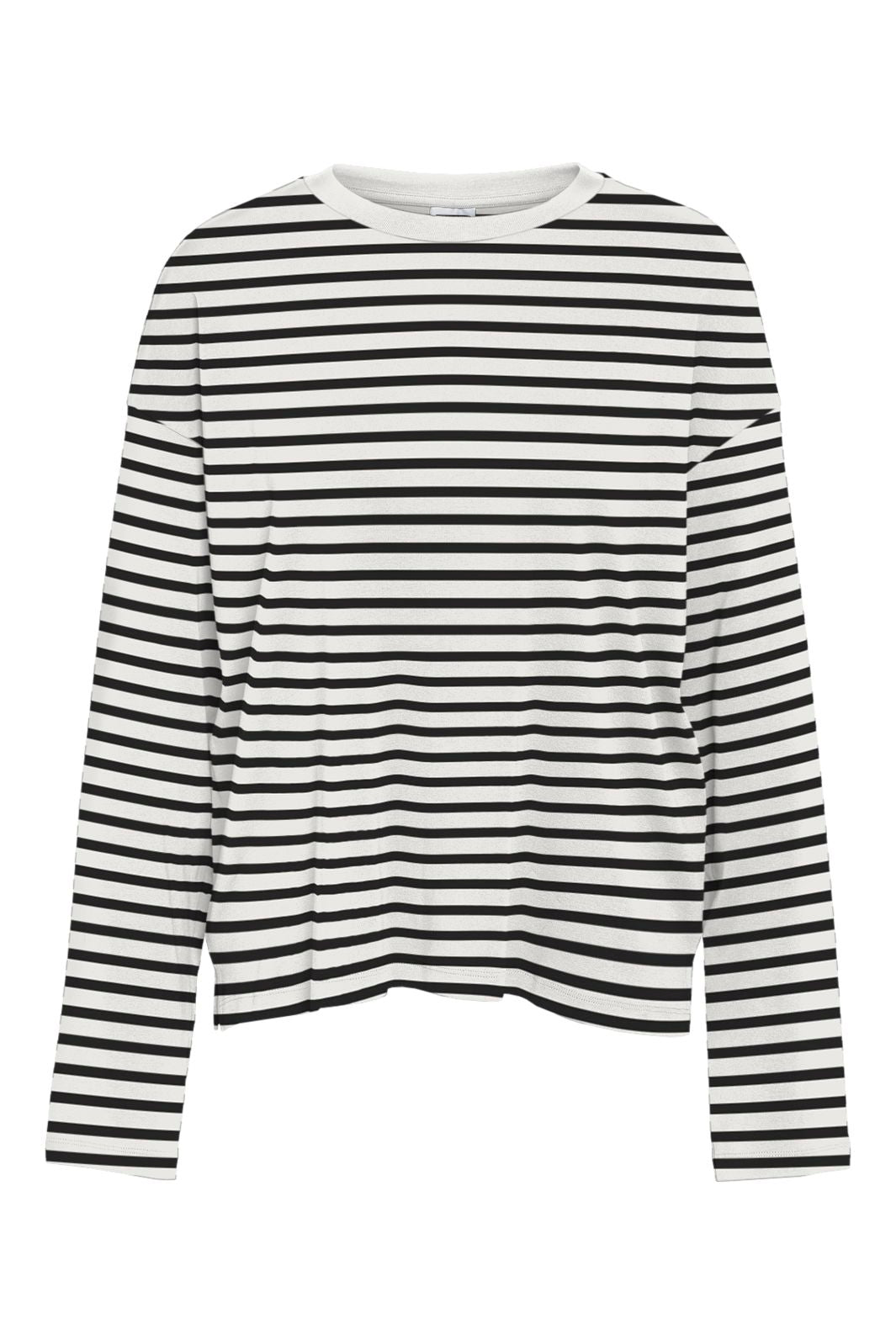 Noisy May - Nmmocca L/S Regular Fit Top - 5175143 Cloud Dancer Black