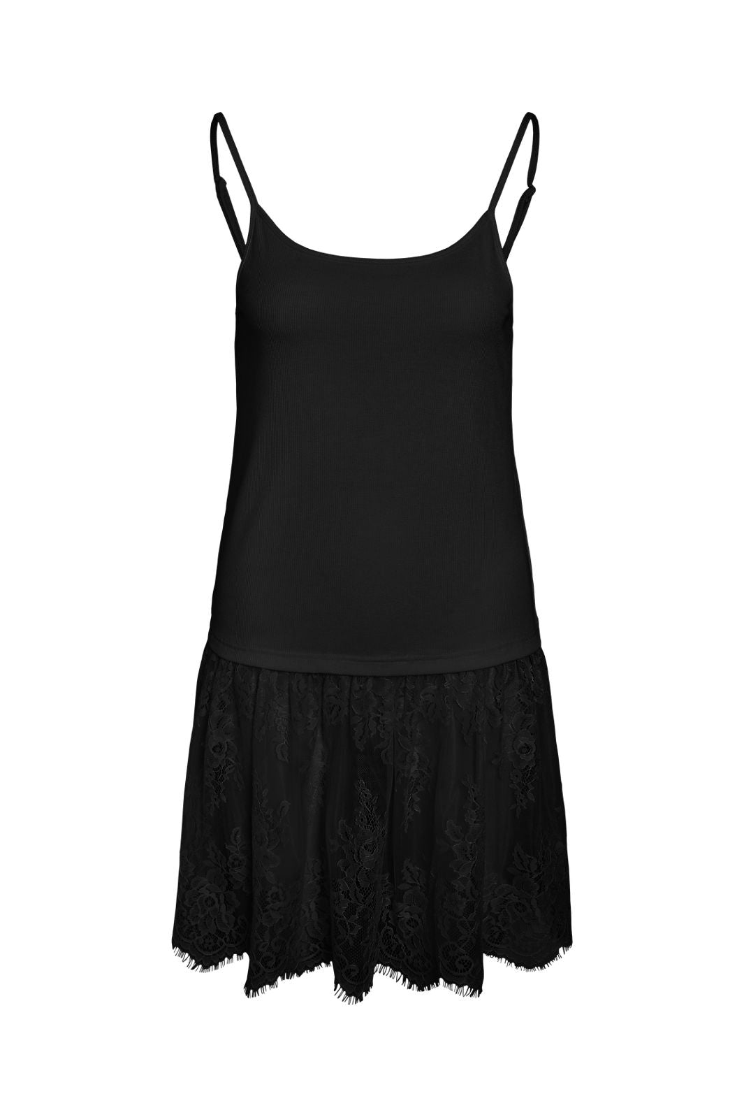Noisy May - Nmnille Singlet Lace Top /Tnt9 - 5133278 Black