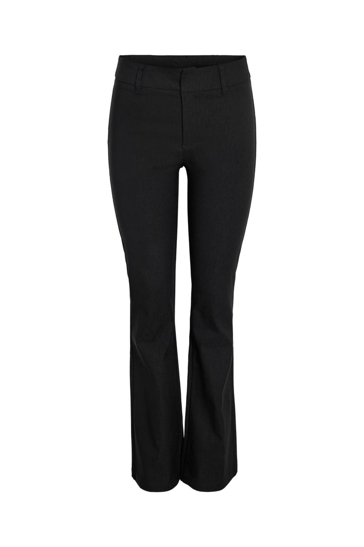 Noisy May - Nmwayne Nw Flared Pant Box - 4899804 Black