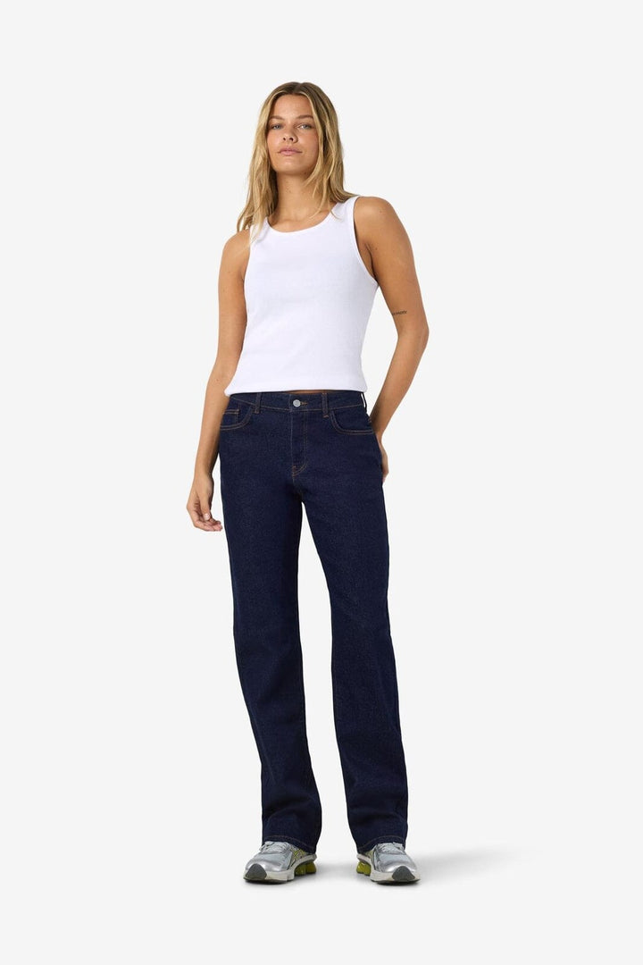 Noisy May - Nmyolanda Wide Str Az474Db Fwd - 5026589 Dark Blue Denim