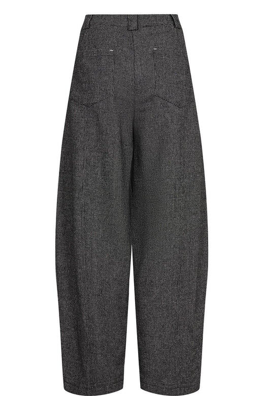Nümph - Nuroki Barrel Pants 707478 - Dark Grey Melange Bukser 
