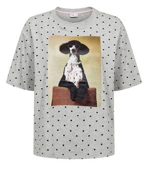 Nümph - Nurossa Oversize T-shirt 707485 - Light Grey Mel