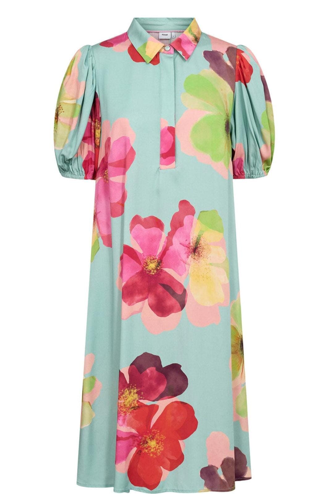 Nümph - Nutassy Short Dress 707186 - Harbor Gray Kjoler 