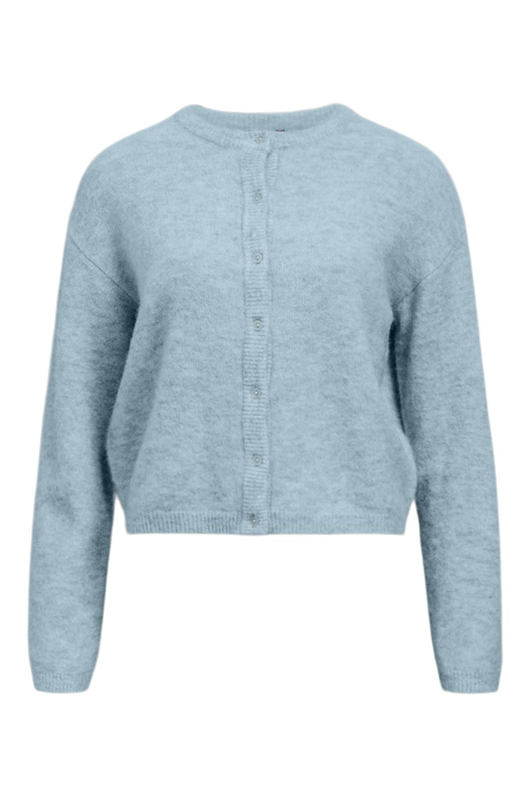 Object - Objagate L/S Re Knit Cardigan - 4991733 Winter Sky Melange