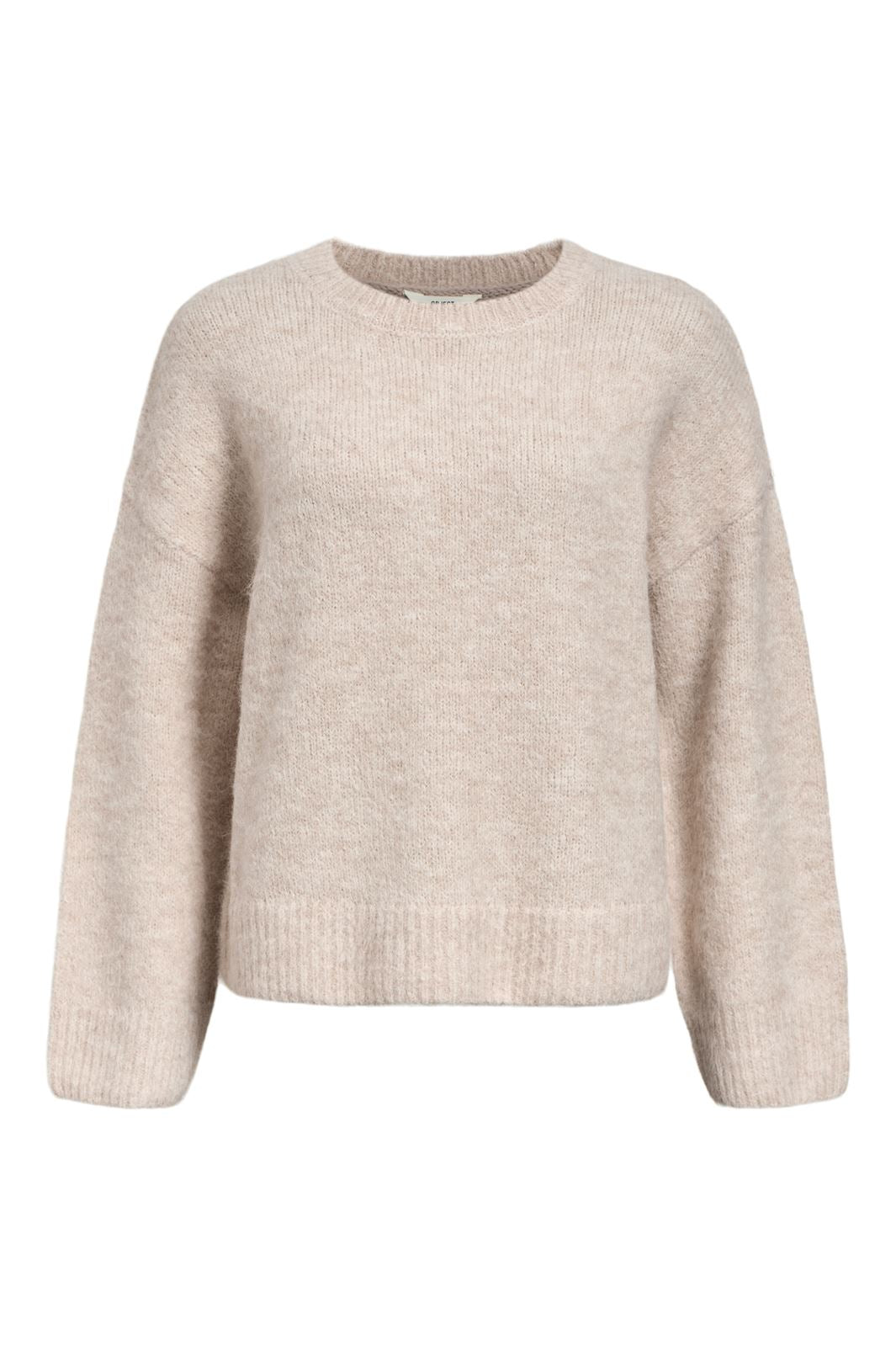 Object - Objester S/S New Knit Pullover - 4789033 Laurel Wreath Sandshell