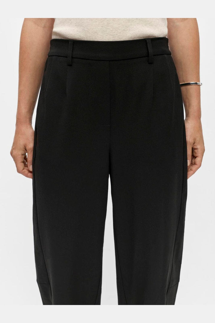 Object - Objlisa Ankle Barrel Pant - 5118380 Black