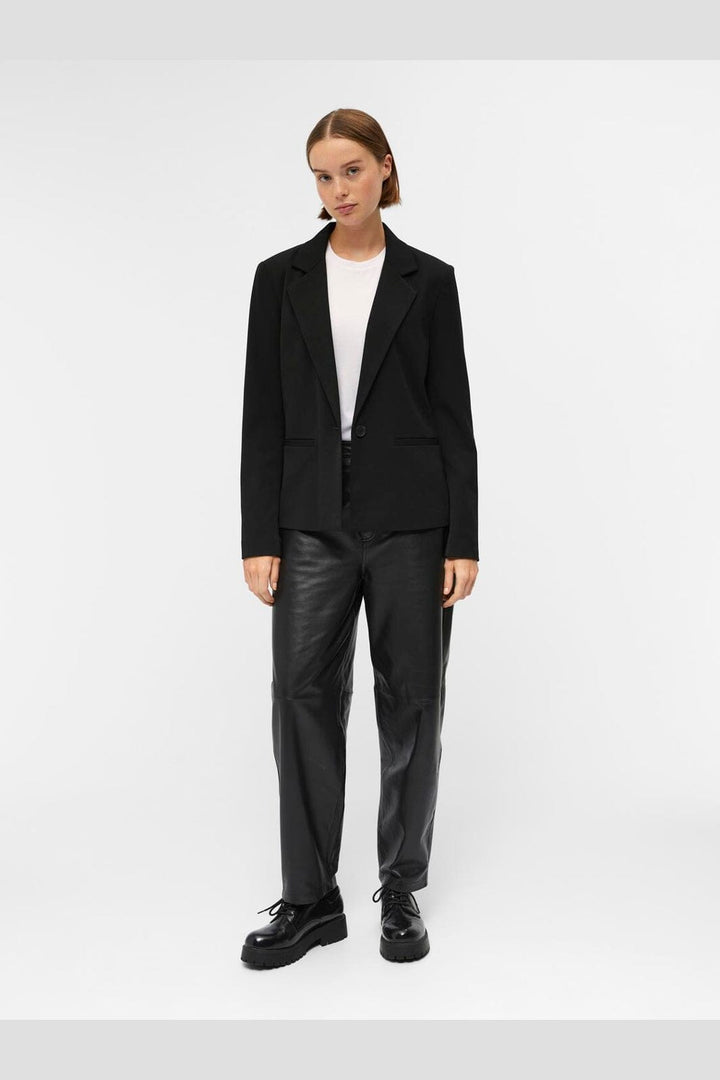 Object - Objlisa L/S Button Blazer - 4393296 Black