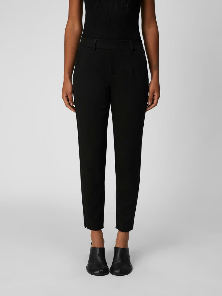 Object - ObjLisa Slim Pant Noos - Black Bukser 