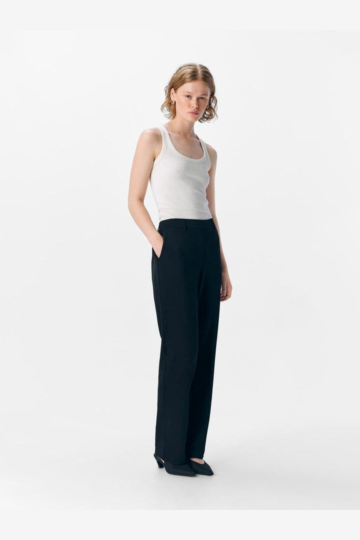 Object - Objlisa Straight Pant - 4855284 Black