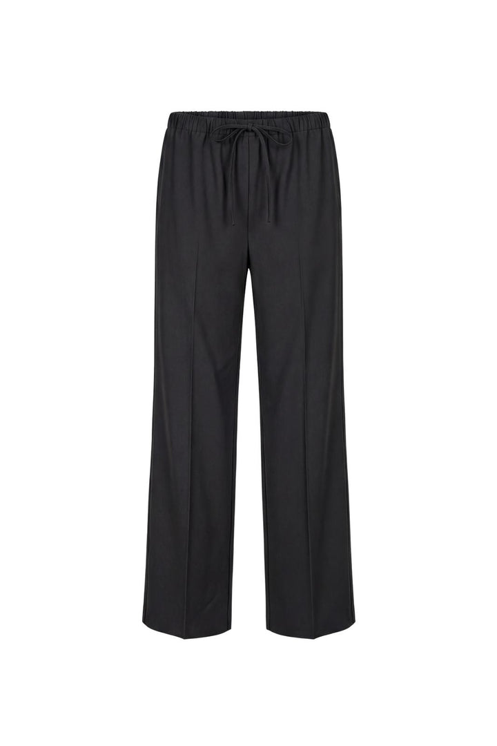 Object - Objlisa Tie Wide Pant - 5191830 Black