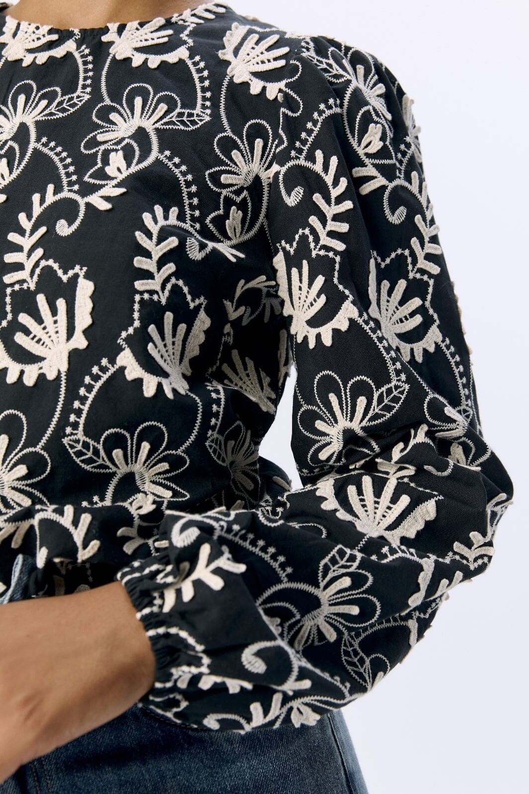 Object - Objmya Re L/S Top - 4815532 Black Sandshell