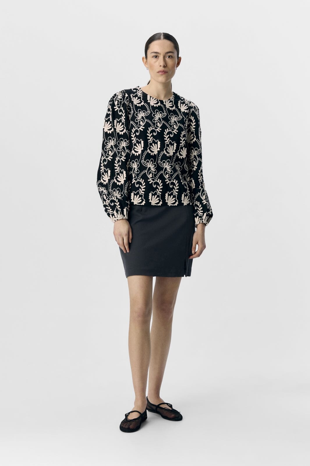 Object - Objmya Re L/S Top - 4815532 Black Sandshell
