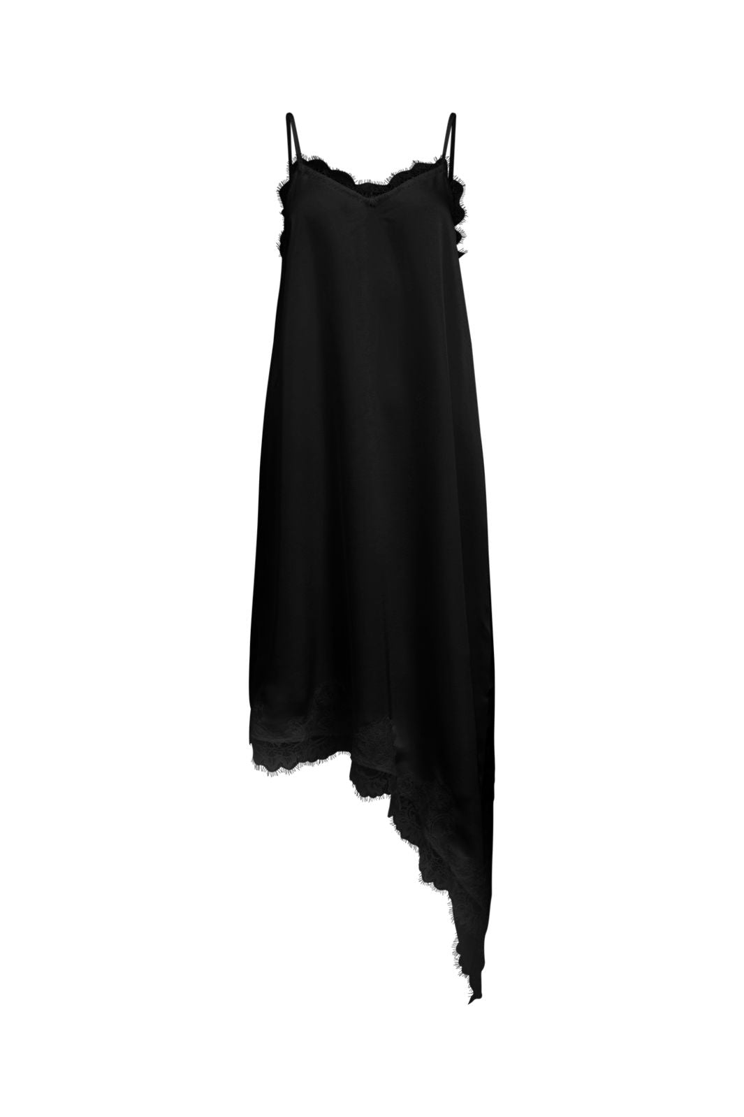 Object - Objnaline Reg Slip Lace Dress Vip 26 - 5094044 Black