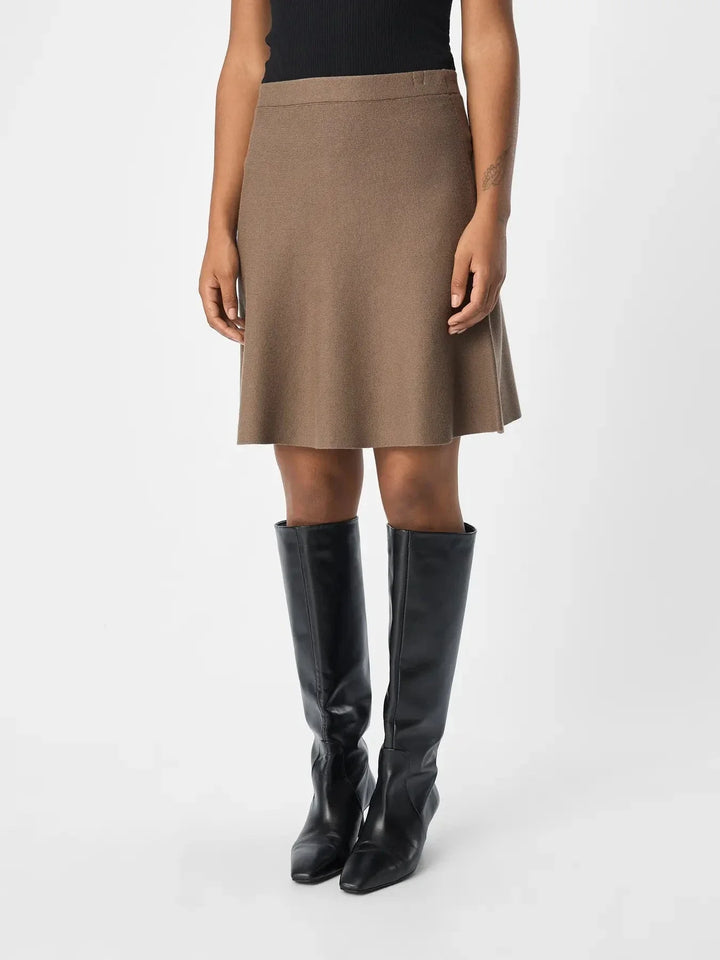 Object - Objreynard Short Knit Skirt - 4669341 Morel Nederdele 
