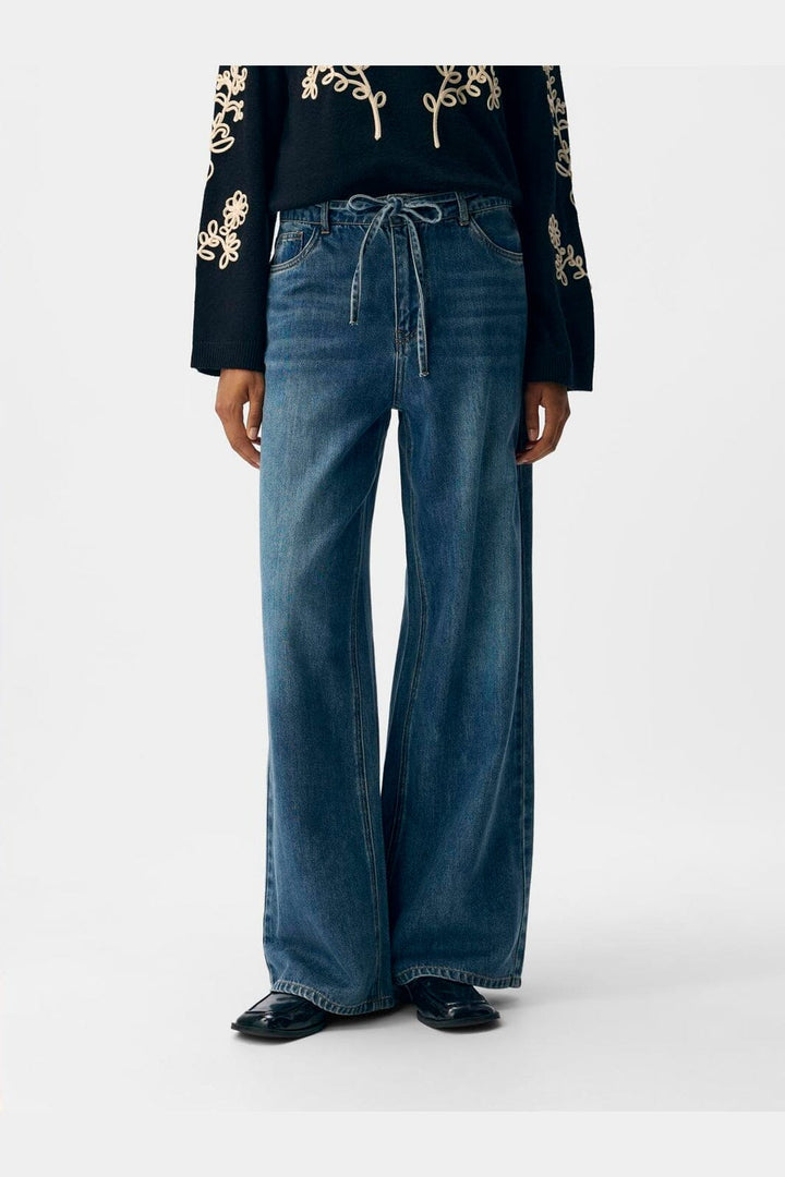 Object - Objrosie Wide Jeans - 4797865 Medium Blue Denim