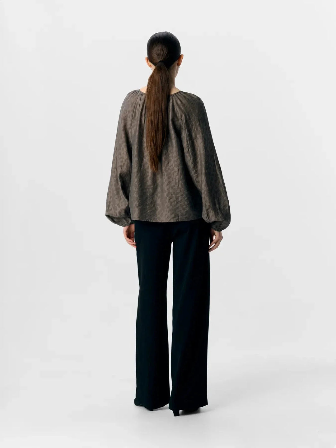 Object - Objtrue L/S Lo Blouse - 4789493 Morel Bluser 