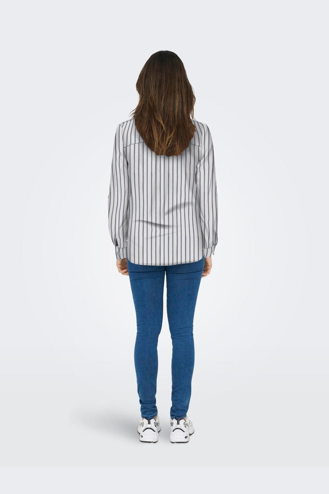 Only - Asmin Shirt L/S - 4849970 Cloud Dancer Lise