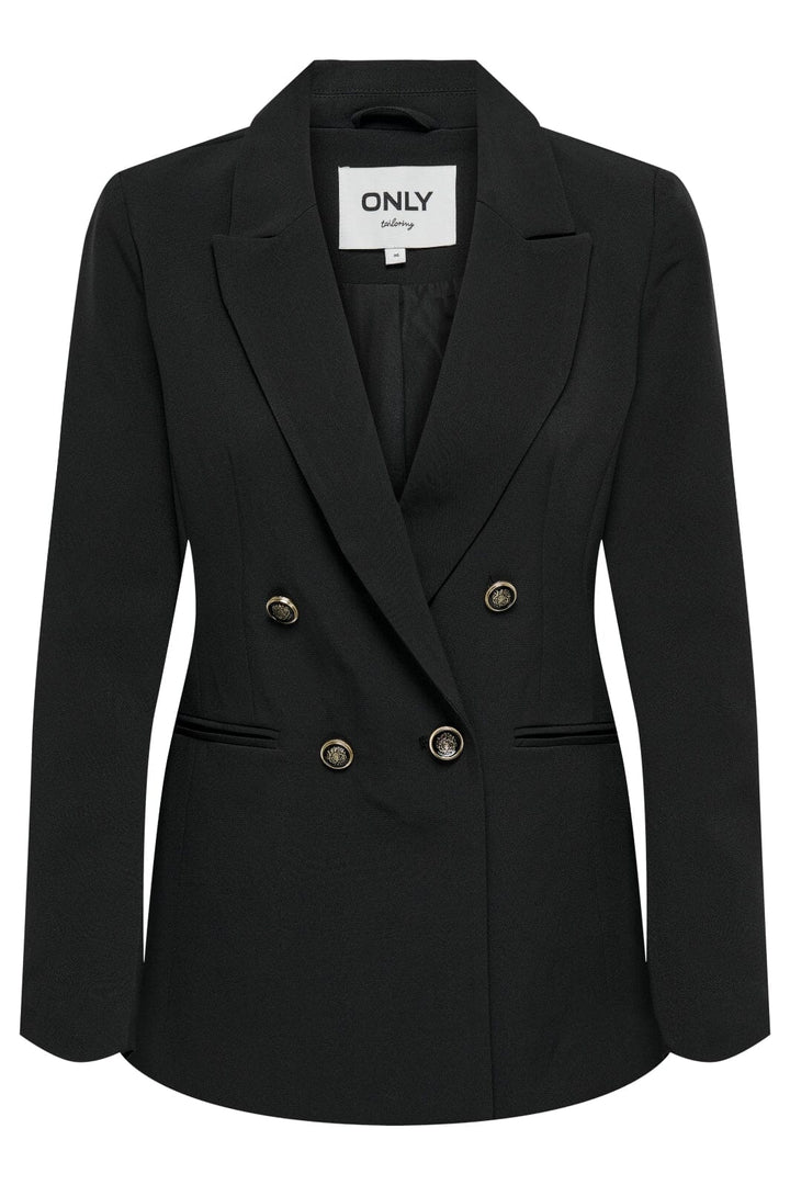 Only - Onlastrid Life L/S Fit Blazer Tlr - 4413127 Black