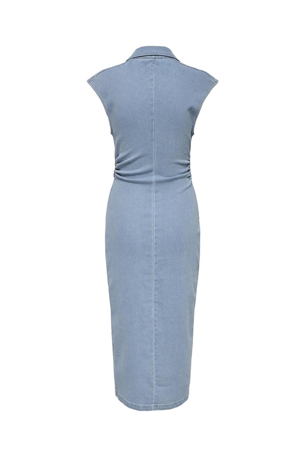 Only - Onlbabe Capsleeve Midi Dress 15351429 - 4797710 - Light Blue Denim