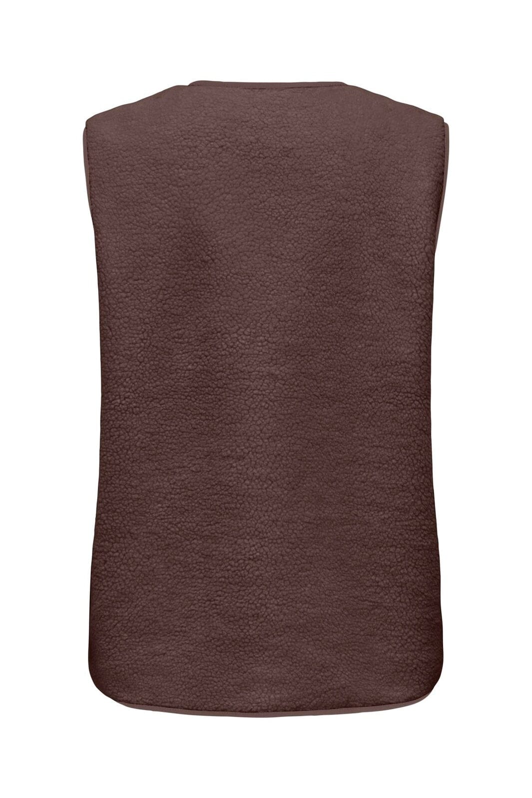 Only - Onlbaby Teddy Vest - 5100911 Chocolate Martini