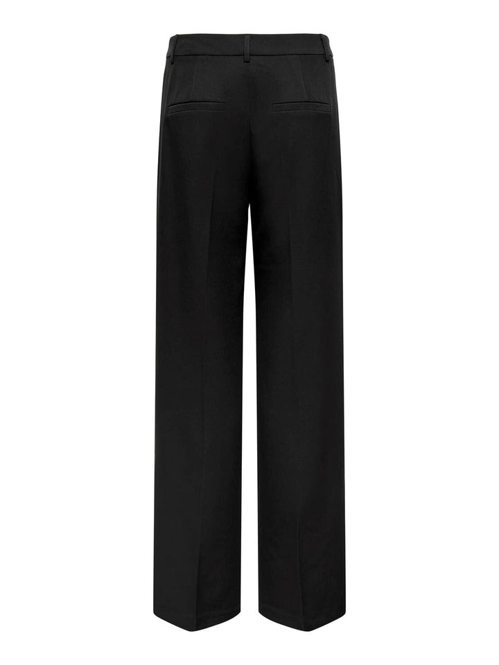 Only - Onlberry Life Wide Pant Tlr - 3889616 Black Bukser 