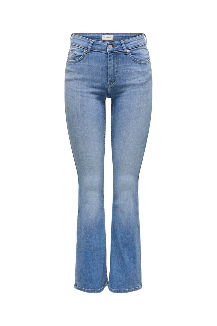 Only - Onlblush Back Pock Fla Tai222 Dnmnoos - 4665682 Medium Blue Denim