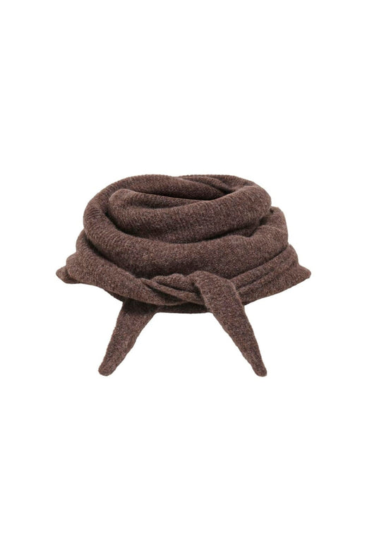 Only - Onlbolette Knitted Scarf Acc - 5008836 Black Coffee Melange