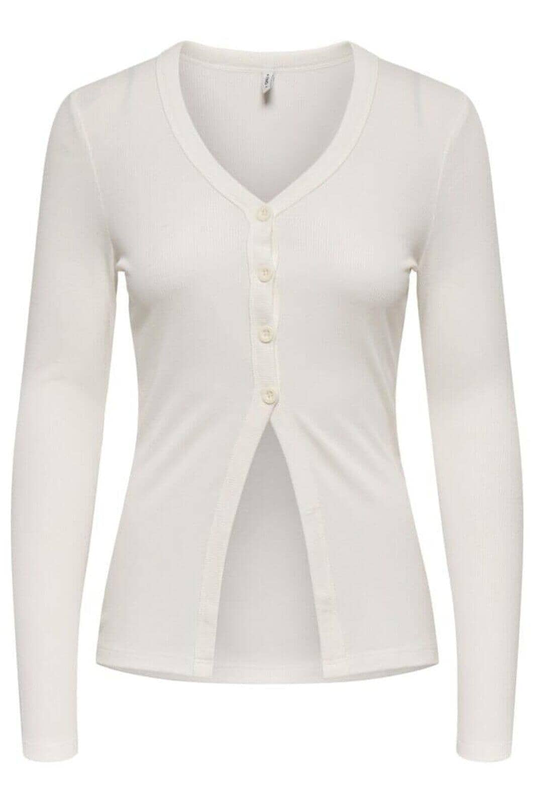 Only - Onlbora L/S Cardigan - 4956937 Cloud Dancer Cardigans 