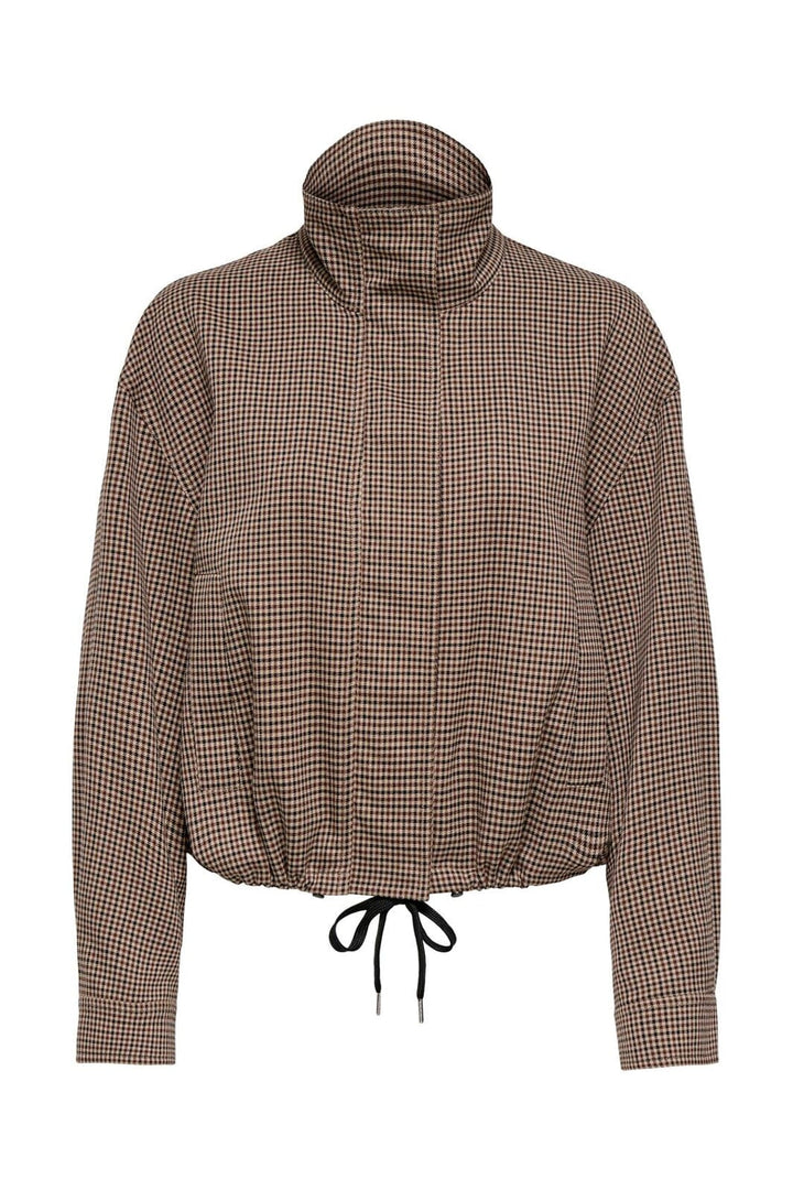 Only - Onlcassandra Check Jacket - 5137837 Humus .