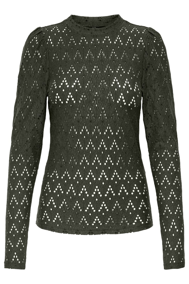 Only - Onlcattleya Life L/S Top - 4891927 Rosin