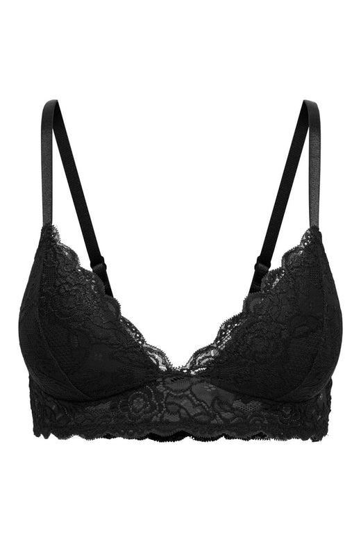 Only - Onlchloe Lace Padded Bralette Acc - 2206387 Black