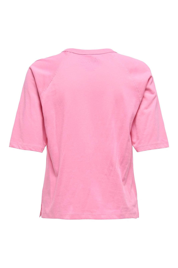 Only - Onlcoca Cola Xmas Life S/S Top - 4837323 Sachet Pink Santa And Deer