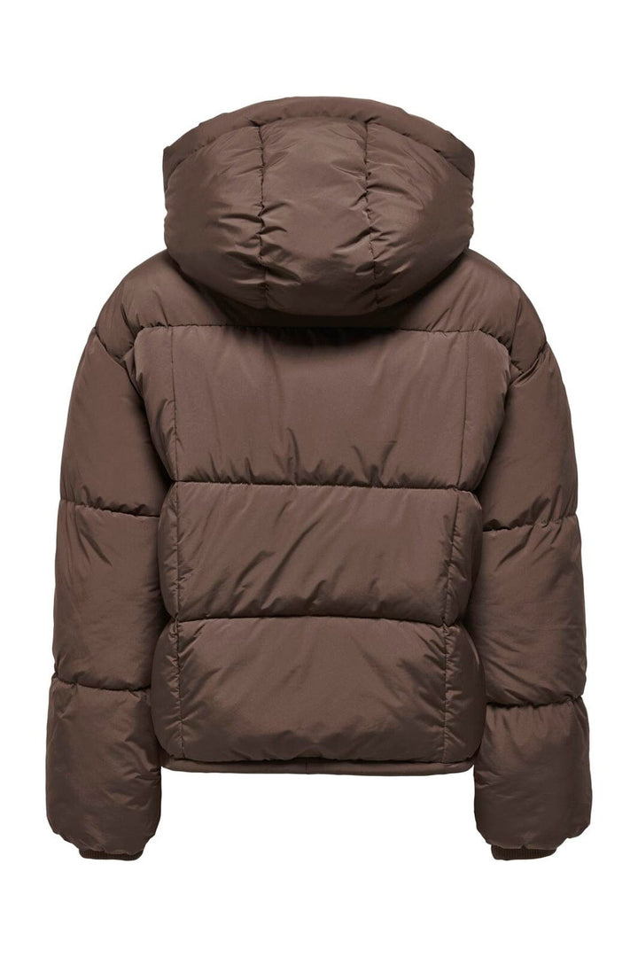 Only - Onlcornelia Puffer Jacket - 4972985 Chocolate Martini