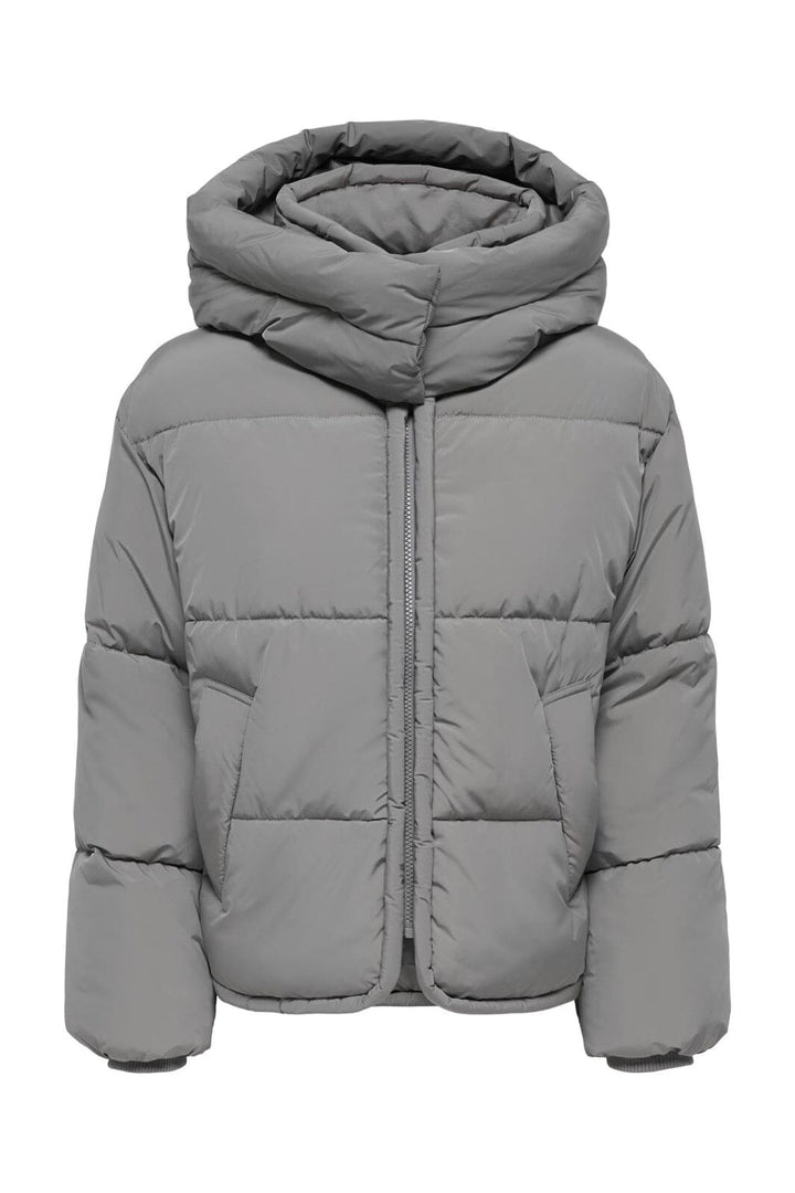 Only - Onlcornelia Puffer Jacket - 5088350 Pewter