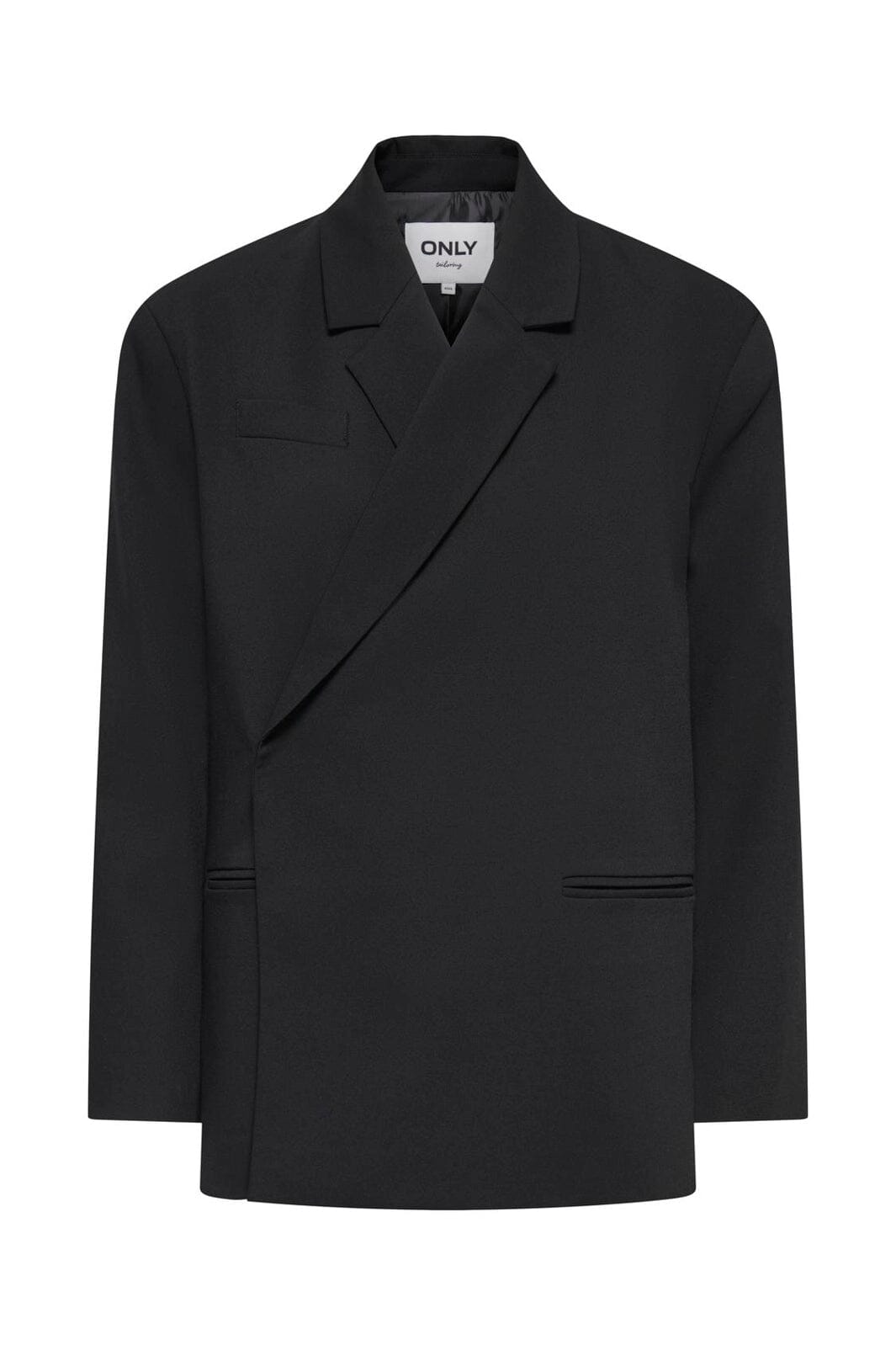 Only - Onlcristin L/S Oversize Slit Blazer Tlr - 5162559 Black