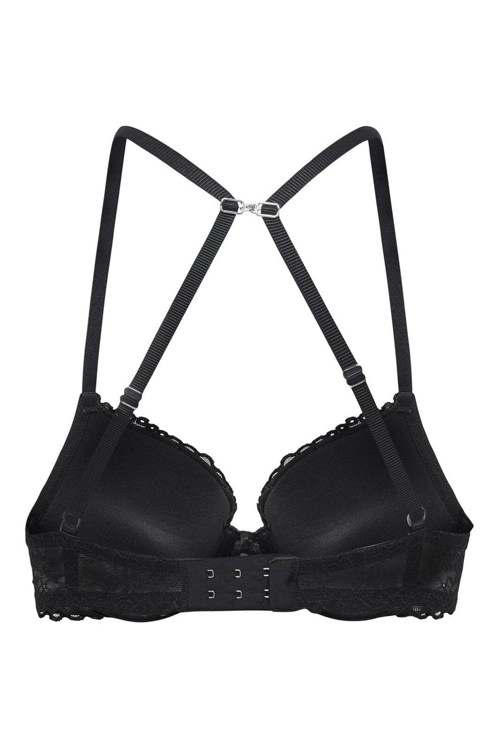Only - Onldelicate Lace Push-Up Bra Acc - 4822266 Black