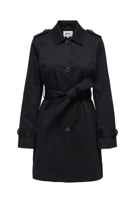Only - Onldisa Life Sb Trenchcoat Cc - 4960265 Black
