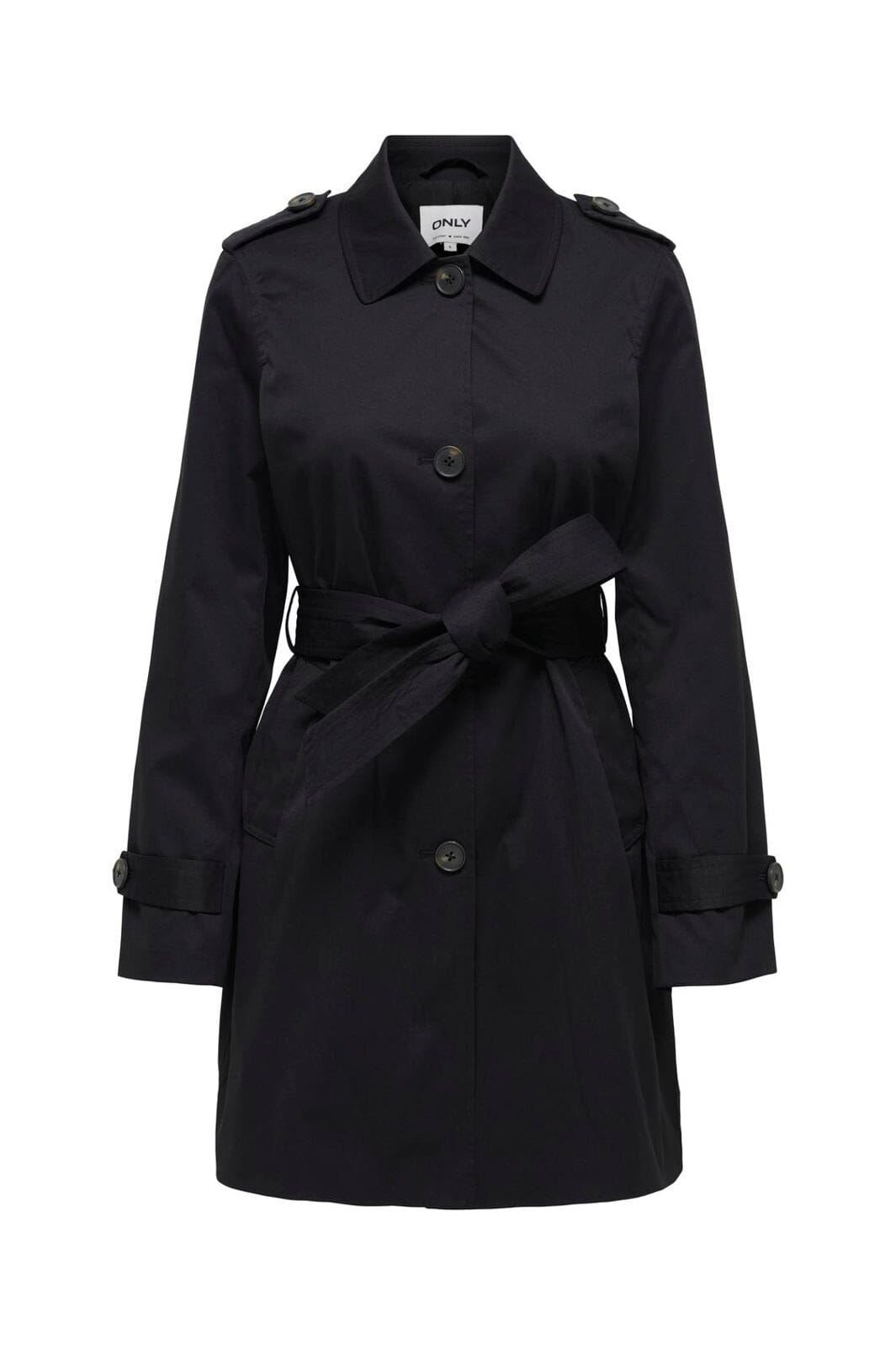 Only - Onldisa Life Sb Trenchcoat Cc - 4960265 Black