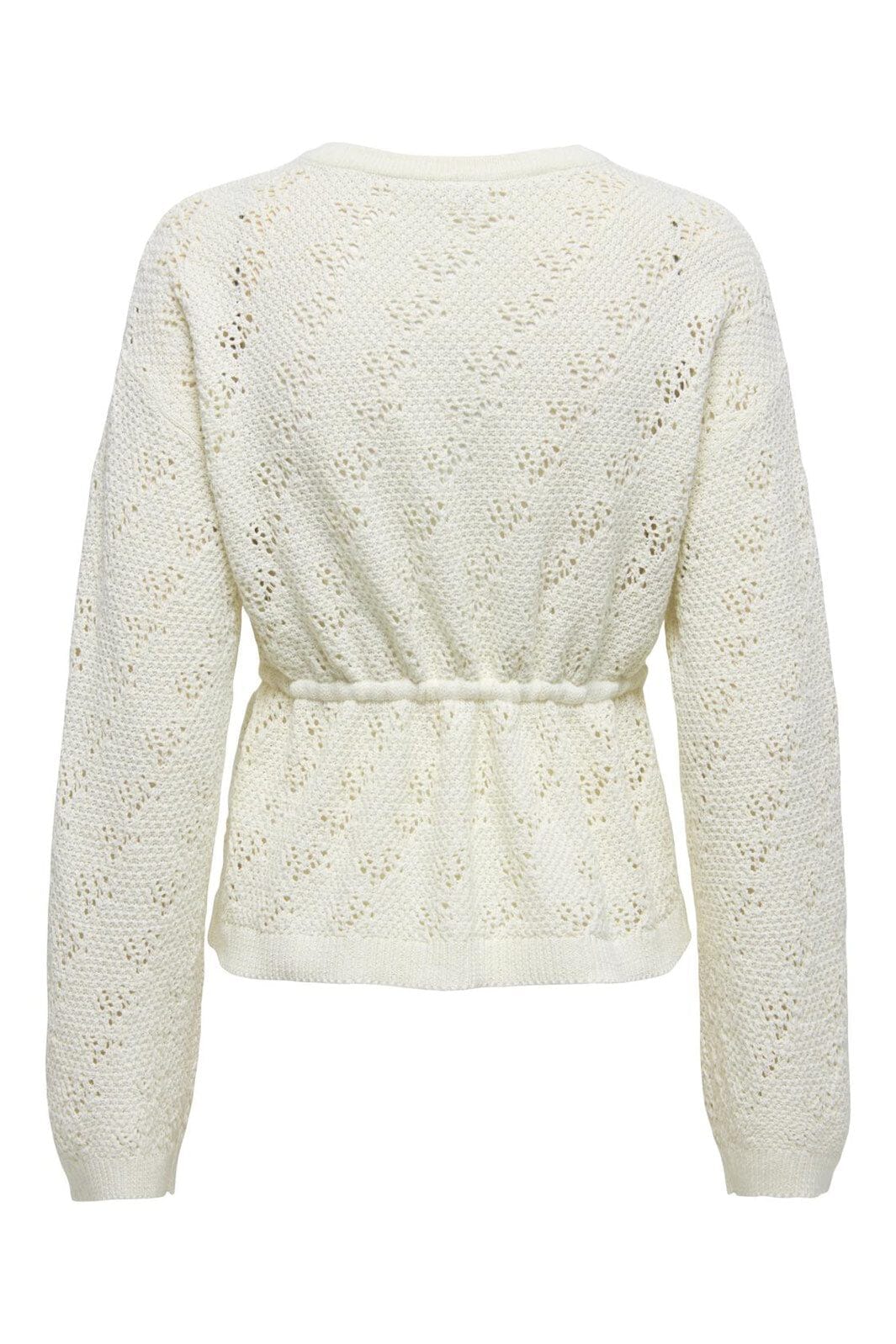 Only - Onlelke Life Ls Cardigan Cc Knt - 4976277 Birch Silver Heart Button