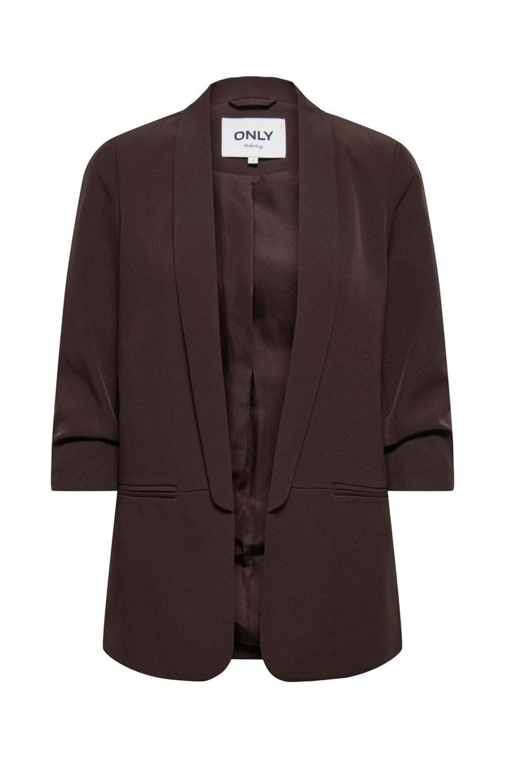 Only - Onlelly 3/4 Blazer Tlr - 4973184 Coffee Bean