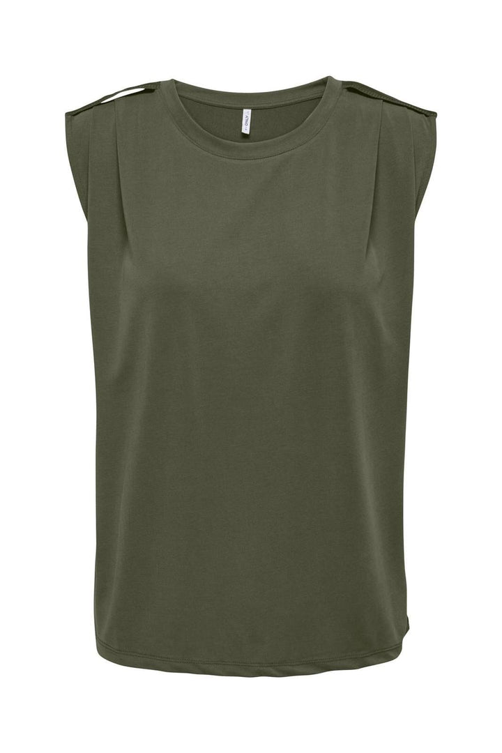 Only - Onlfree Life S/L Modal Satin Mix Top - 4278225 Kalamata