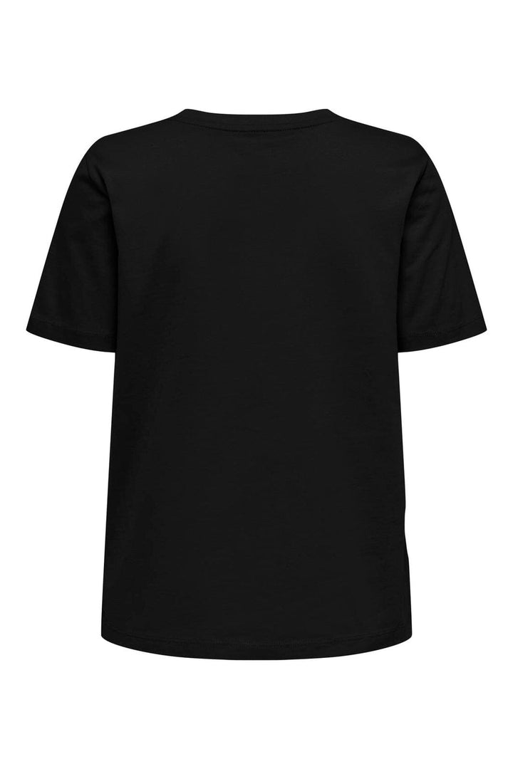 Only - Onlfreja S/S Luxe Top Cc - 5010546 Black