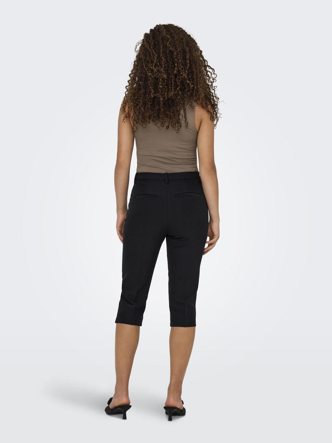 Only - Onlgitta Life Capri Tlr - 4769761 Black
