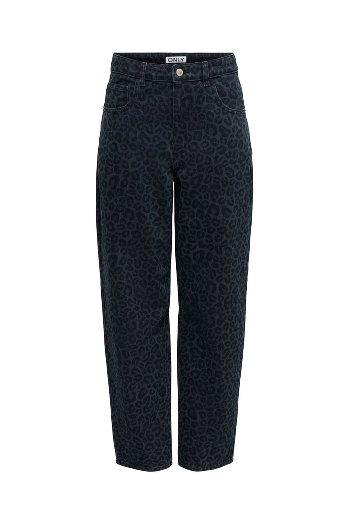 Only - Onlhamilton Leo Barrel Dia - 5214856 Dark Blue Denim Leo