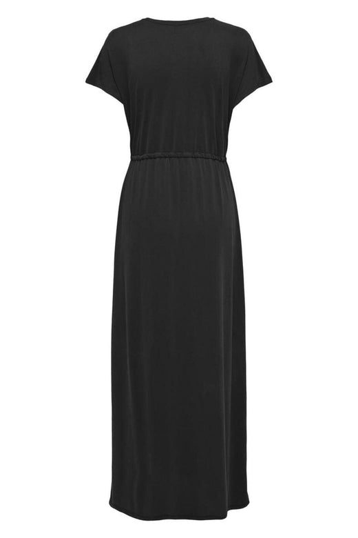 Only - Onlhannah S/S Long Dress - 4758718 Black Kjoler 