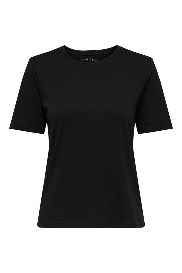 Only - Onlhappy S/S O-Neck Tee Pr - 5065222 Black