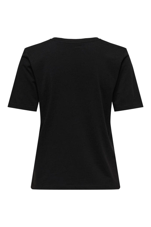 Only - Onlhappy S/S O-Neck Tee Pr - 5065222 Black