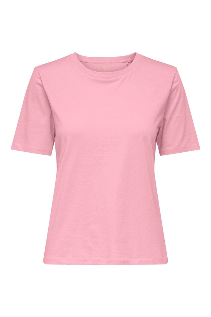 Only - Onlhappy S/S O-Neck Tee Pr - 5065228 Romance Rose