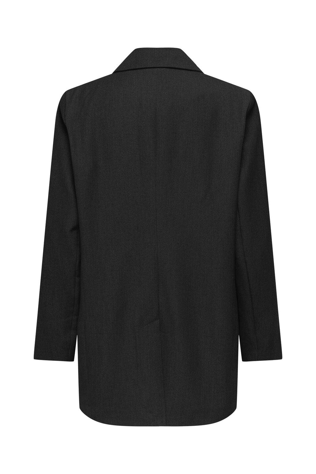 Only - Onlhattie-Lana L/S Overs Mel Blazer Tlr - 4757822 Black