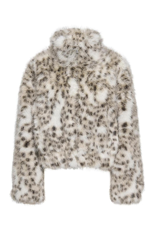 Only - Onljanis Life Faux Fur Leo Jacket Cc - 4775647 Birch
